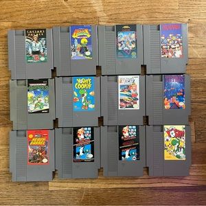 Nintendo NES games (12)